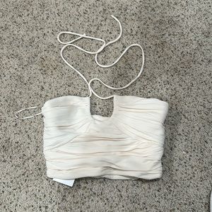 NWT Zara halter crop top